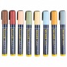 Lot de 8 feutres craie pastel mine 2-6mm SECURIT Feutres craie liquides