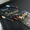 Lot de 8 feutres craie pastel mine 2-6mm SECURIT Feutres craie liquides
