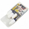 Lot de 4 feutres craie blancs mine 7-15mm SECURIT Salle
