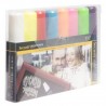Lot de 8 feutres craie couleur mine 7-15mm SECURIT Salle