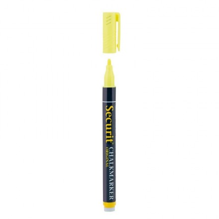 Lot de 4 feutres craie tropical mine 1-2mm SECURIT Salle