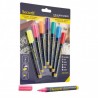 Lot de 7 feutres craie couleur mine 1-2mm SECURIT Salle