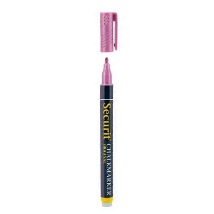 Lot de 7 feutres craie métalliques mine 1-2mm SECURIT Salle