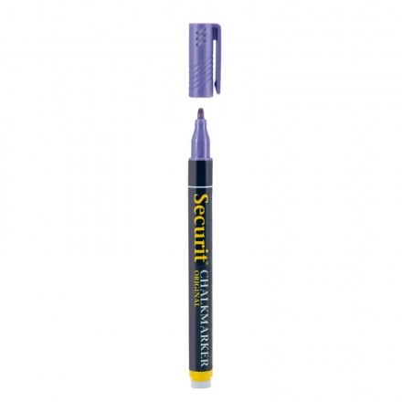 Lot de 7 feutres craie métalliques mine 1-2mm SECURIT Salle