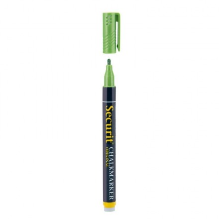 Lot de 7 feutres craie métalliques mine 1-2mm SECURIT Salle