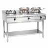 Cuisinière wok à gaz GWH3
