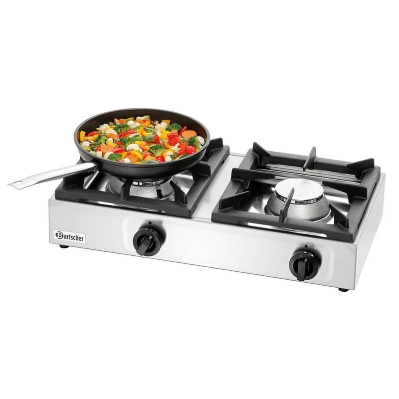 Réchaud à gaz 2K1100-N - 11kW BARTSCHER Cuisson