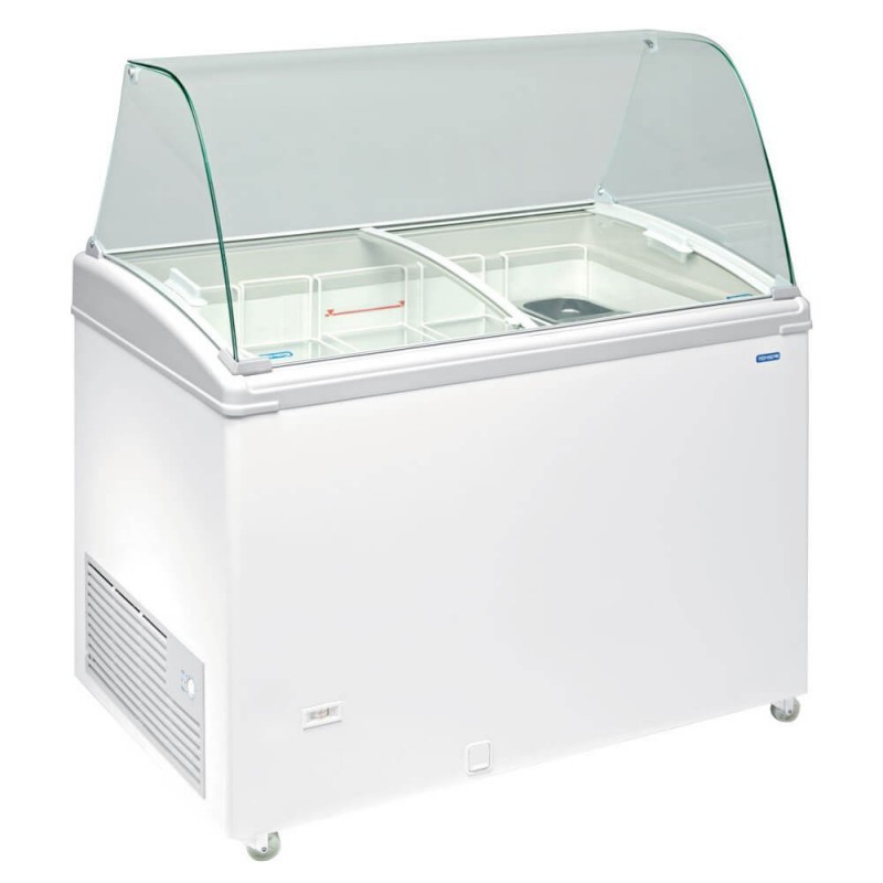 Vitrine à crèmes glacées SICC500 | 477L TENSAI Vitrines à crèmes glacées