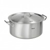 Professional 25L stainless steel stockpot - CHR MARKET