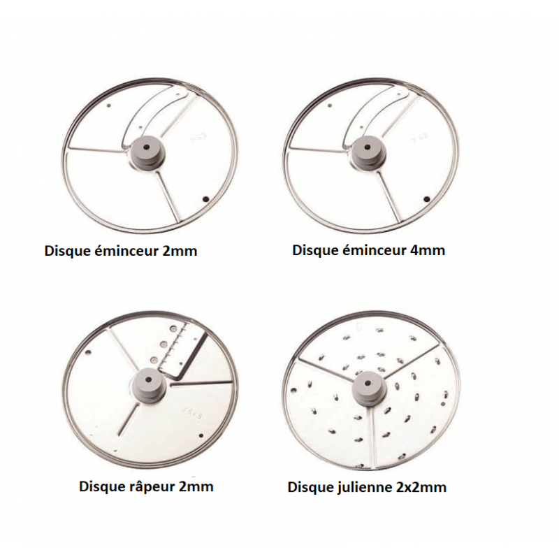 Pack de 4 disques ESSENTIAL | Robot Coupe ROBOT COUPE Disques pour CL40