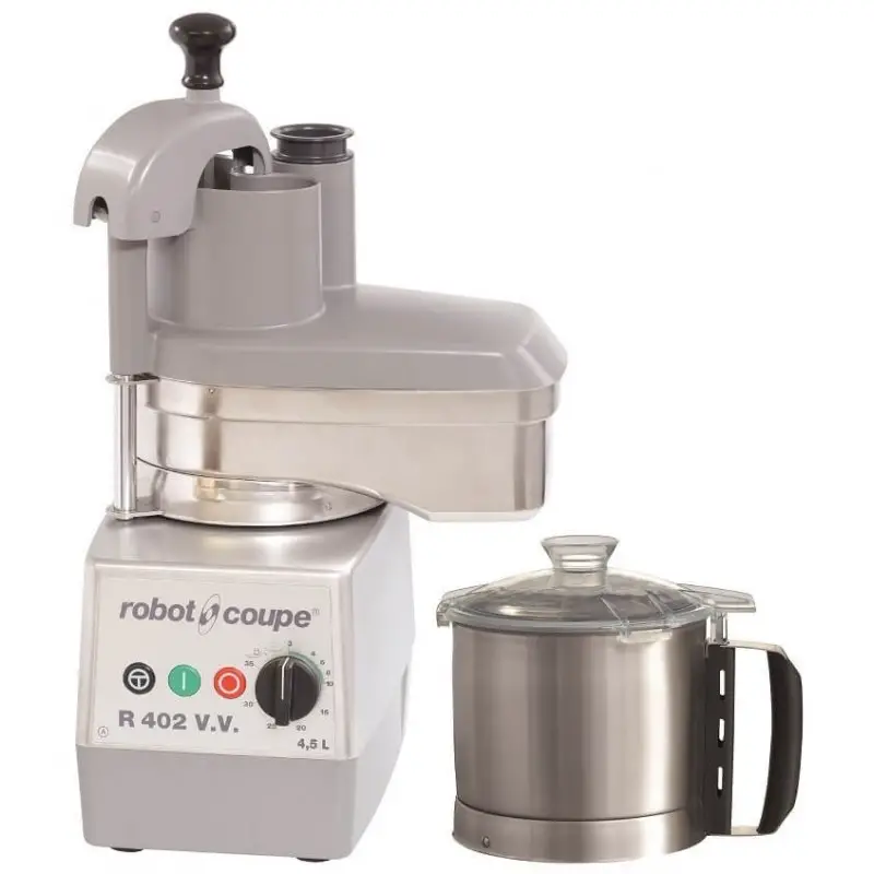 Combiné cutter & coupe-légumes R402V.V. ROBOT COUPE Combined cutters & vegetable cutters ROBOT COUPE Combiné cutter & coupe-légumes R402V.V. ROBOT COUPE Combined cutters & vegetable cutters ROBOT COUPE
