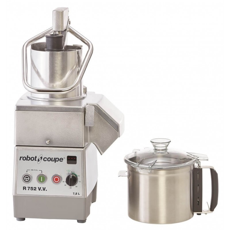 Combiné cutter & coupe-légumes R752V.V. ROBOT COUPE Combined cutters & vegetable cutters ROBOT COUPE Combiné cutter & coupe-légumes R752V.V. ROBOT COUPE Combined cutters & vegetable cutters ROBOT COUPE