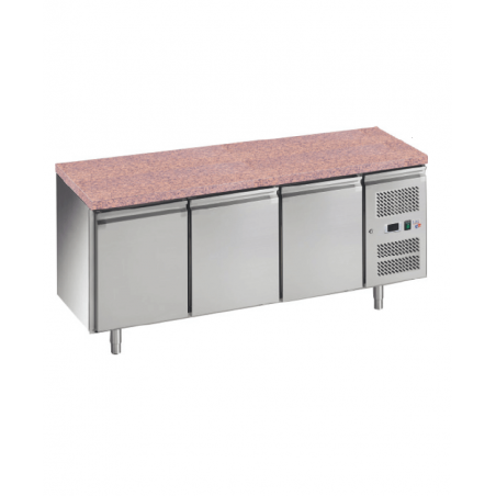 Tour pâtissier dessus granit PA3100TNPZ L2G Tables réfrigérées