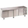 Table réfrigérée centrale 3 portes GN4100TN