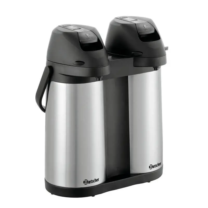 Thermos à pompe Duo 1,9L-ST BARTSCHER Préparation Thermos à pompe Duo 1,9L-ST BARTSCHER Préparation