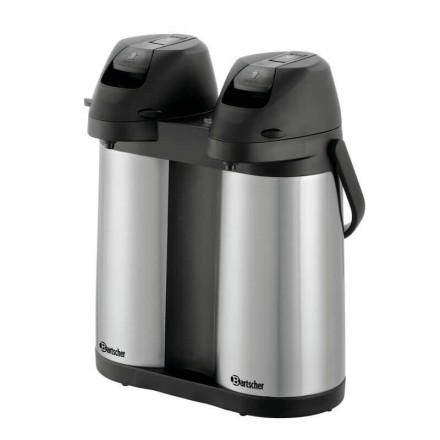 Thermos à pompe Duo 1,9L-ST BARTSCHER Préparation