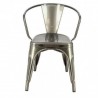 Lot de 4 fauteuils CHICAGO  Chaises d'intérieur