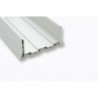 PROFIL U EN FORME DE PLINTHE - PVC 60 MM - 3MTR/LNG