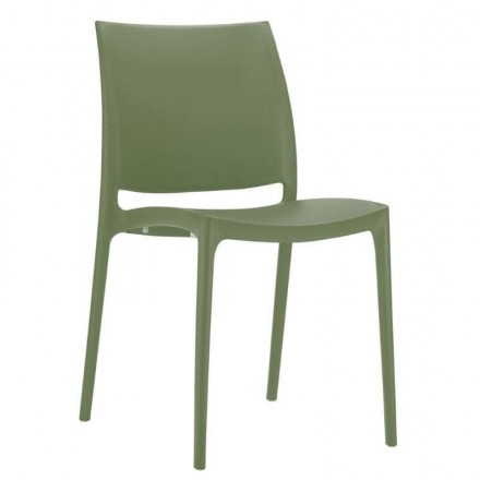 Chaise TOULON vert olive