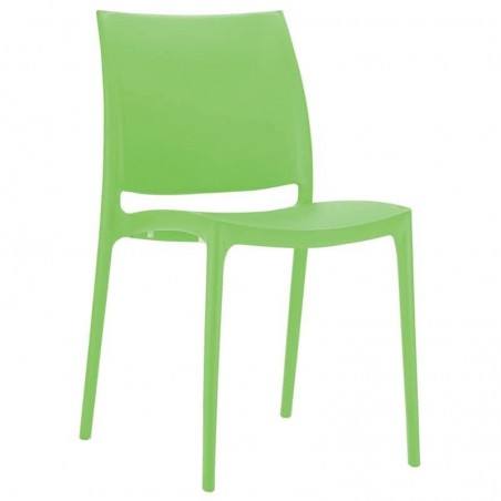 Chaise INCA vert  Mobilier CHR