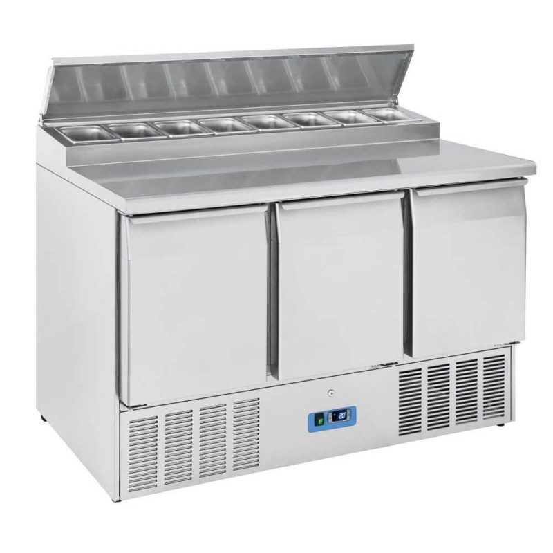 Table à sandwich réfrigérée CRS93A COOL HEAD Tables à pizza réfrigérées