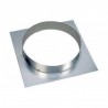 Platine virole 400x400mm ø190mm  Articles divers