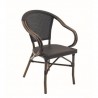 Fauteuil MONTMARTRE | Noir  CHAISES EN TOILE/CORDE
