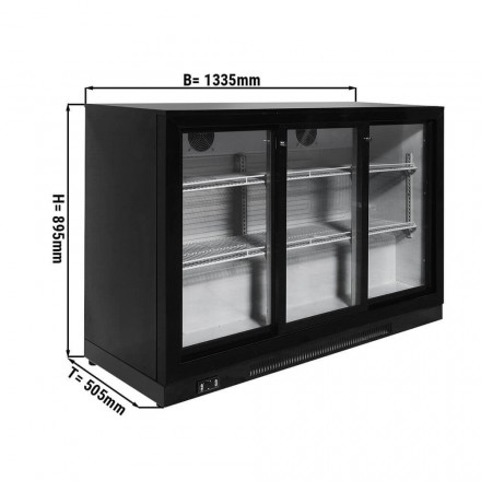 Arrière-bar réfrigéré 320L  Froid