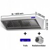 Hotte dynamique complète L1000xP700mm  Hottes inox