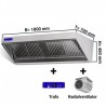Hotte dynamique complète L1800xP700mm  Hottes inox