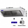 Hotte dynamique complète L2800xP700mm  Hottes inox