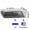 Hotte dynamique complète L1800xP900mm  Hottes inox