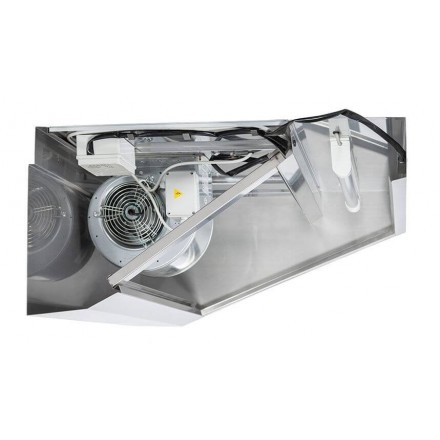 Hotte dynamique complète L2200xP900mm  Hottes inox