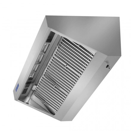 Hotte dynamique complète L2800xP900mm  Hottes inox