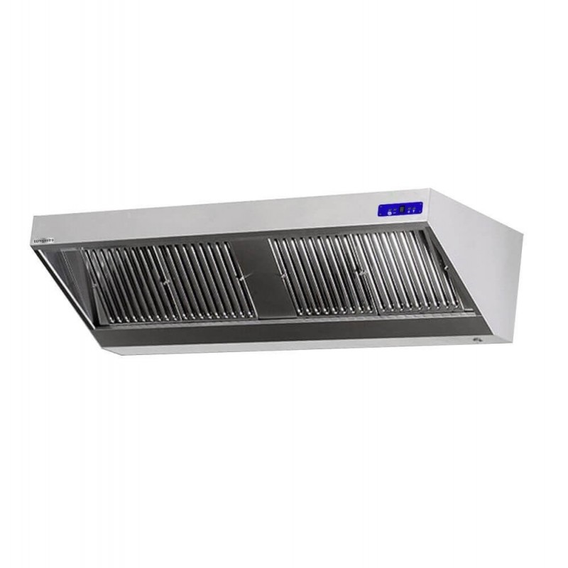 Hotte dynamique complète L2800xP900mm Hottes inox Hotte dynamique complète L2800xP900mm Hottes inox