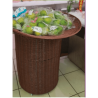 Îlot roulant en plastique  Meubles de présentation