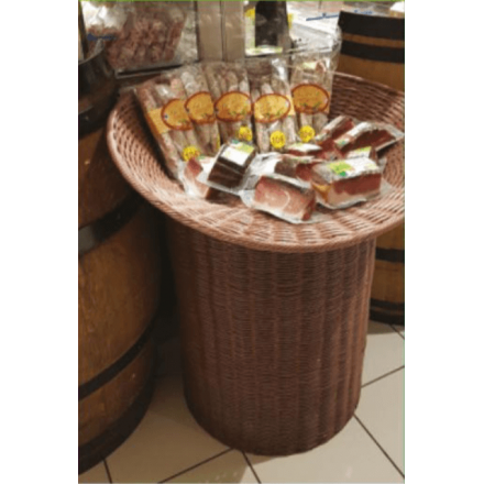 Îlot roulant en plastique  Meubles de présentation