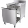 Conteneur à poubelle inox  Matériel Inox