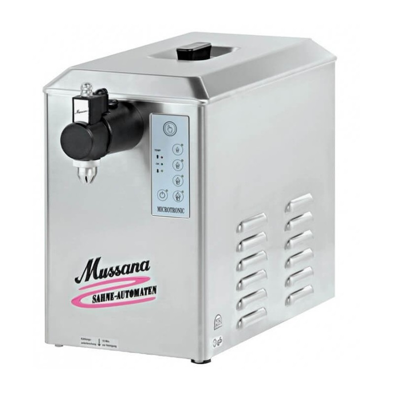 LADY MICROTRONIC 6L Whipped Cream Machine MUSSANA Whipped cream machines