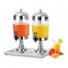 Distributeur de jus de fruit 2x8L  Distributeurs de jus de fruit