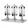 Distributeur de jus de fruit 3x8L  Distributeurs de jus de fruit