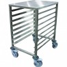 Échelle basse inox soudée 8x600x400