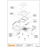 Plaque chauffante ø400mm BARTSCHER Pièces détachées