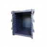 Pack 2 coffres 10x400x600mm + embase roulante TECH INNOV Coffres isothermes à ouverture frontale
