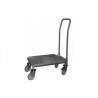 Chariot inox pour conteneur isotherme GN1/1
