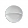Assiette ronde en porcelaine 2 compartiments TECH INNOV Accessoires