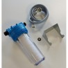 Filtre anti-calcaire avec charbon actif