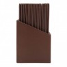 Box de 20 protège-menus A4 CLASSIC marron SECURIT Protège-menus A4