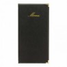 Protège-menu A45 CLASSIC noir SECURIT Salle