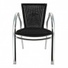 Fauteuil MANDELIEU LIGNE CHR CHAISES EN ALUMINIUM